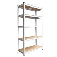 Amazon｜オープンシェルフ 5段 幅90×奥行40×高さ180cm 棚板